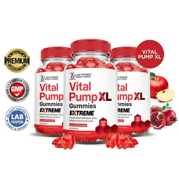 2000MG Beet Juice Pomegranate B12 Vegan Gummies U586