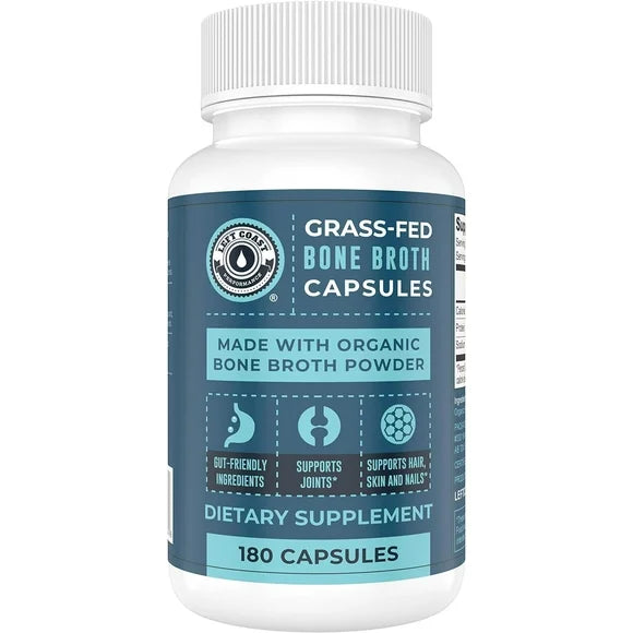 Grass-Fed Bone Broth Capsules 180 Ct K202