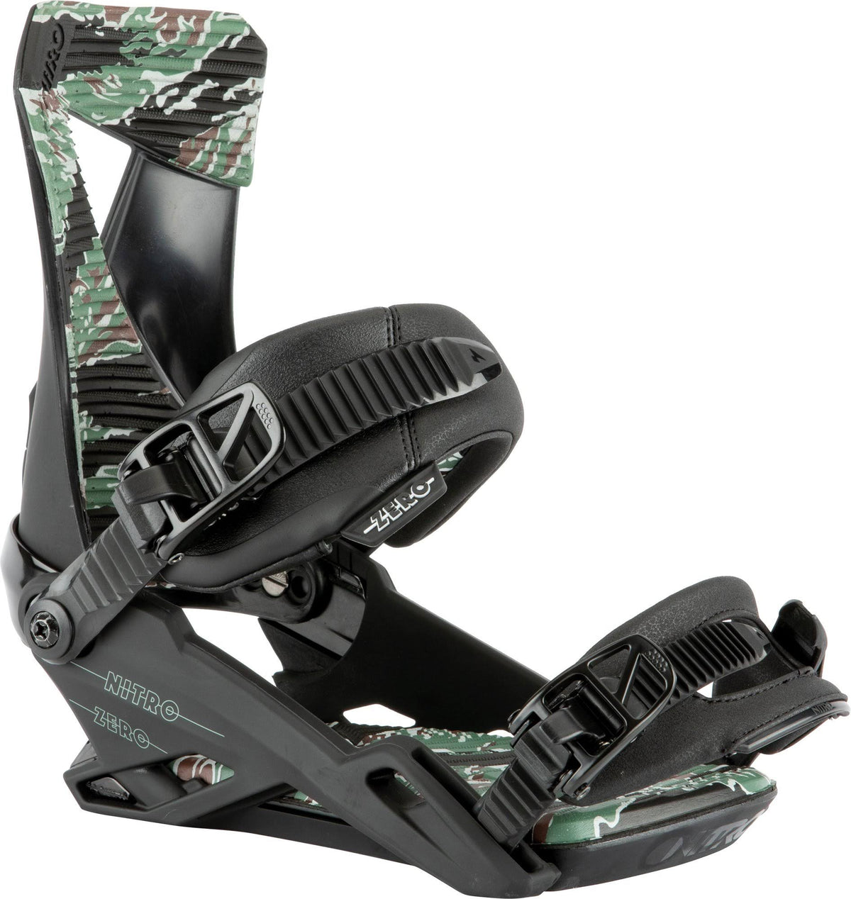 Black Camo Snowboard Binding E2642