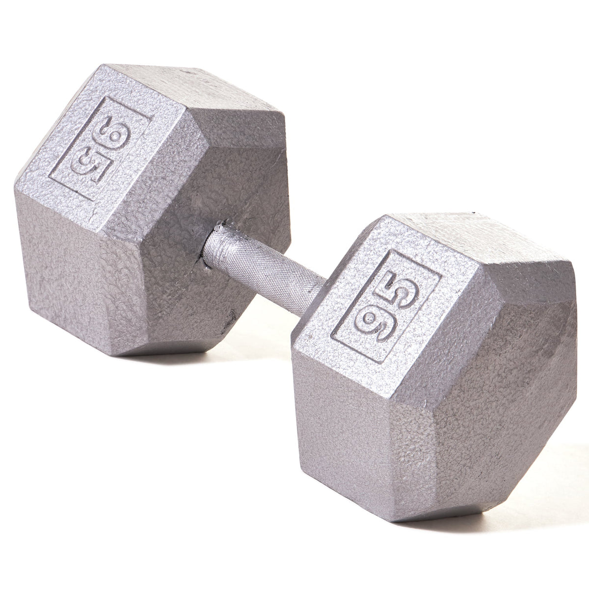 Solid Cast-Iron Hex Dumbbell T747