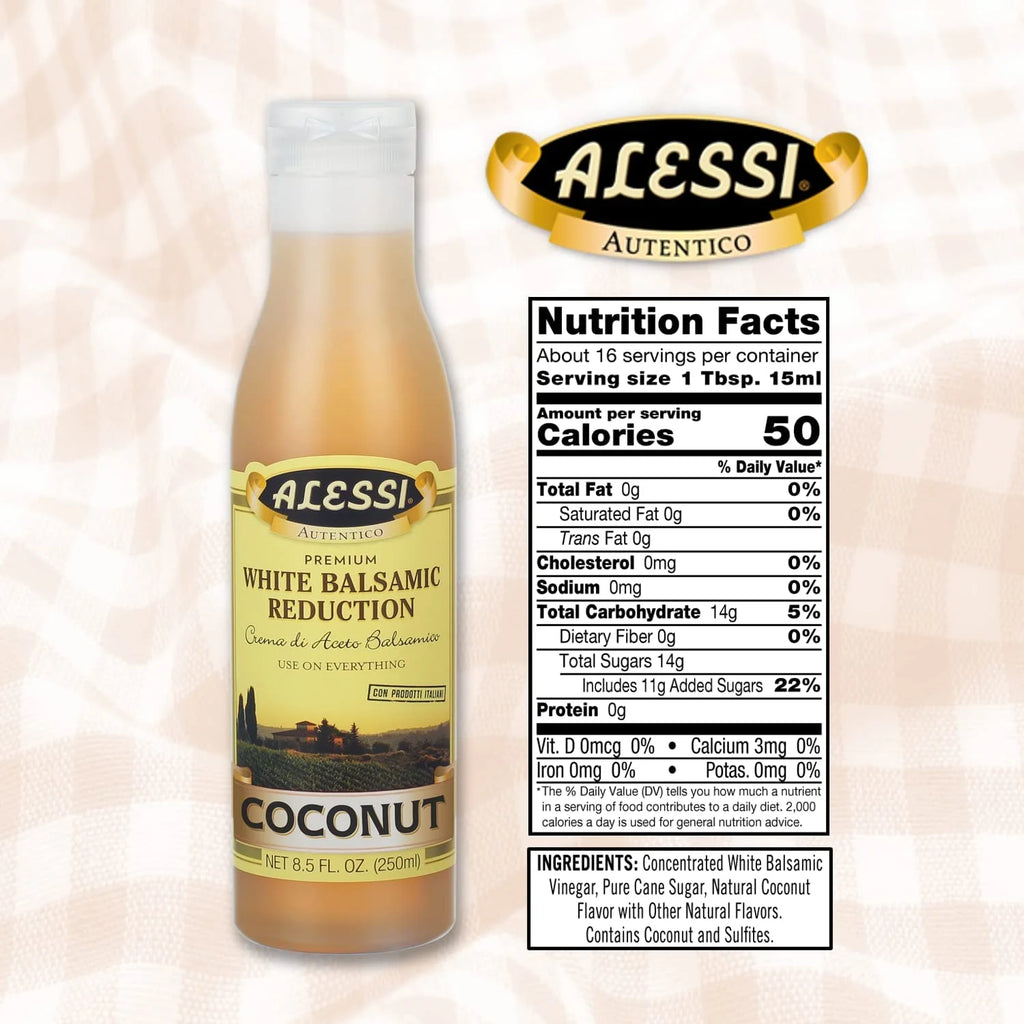 Balsamic Vinegar Reduction Coconut 8.5 Fl Oz Pack Of 6 C722152