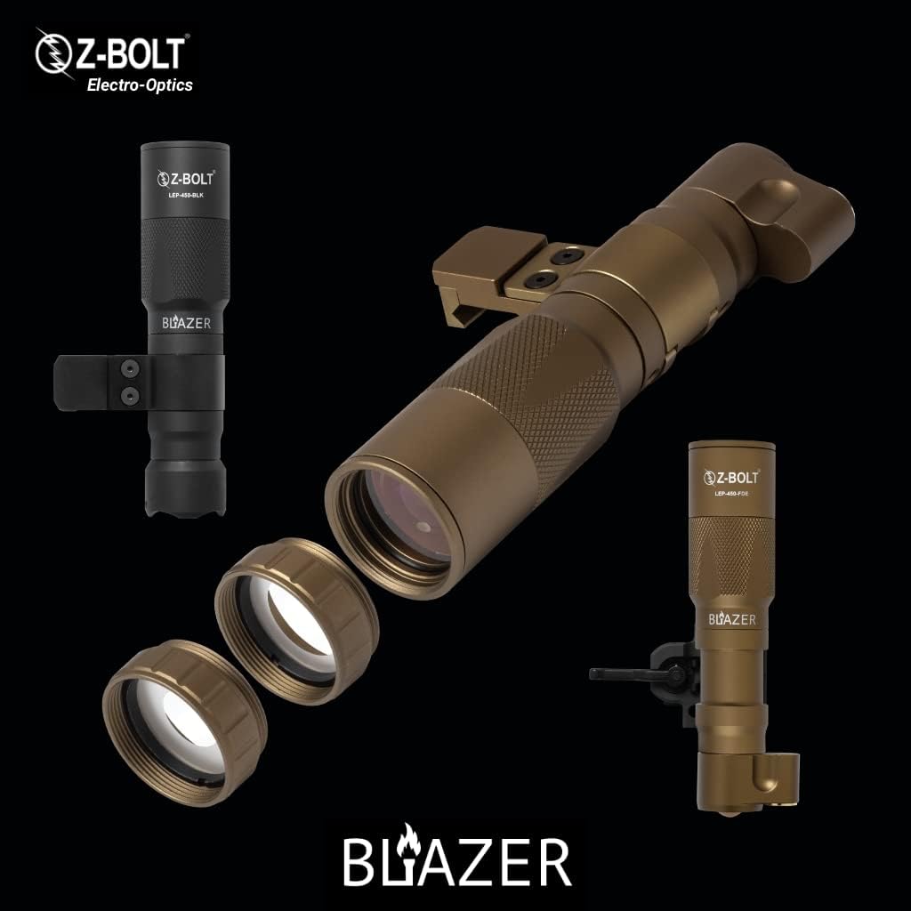 Blazer LEP White Light Illuminator & Flashlight with Rail Clamp Mount G379683