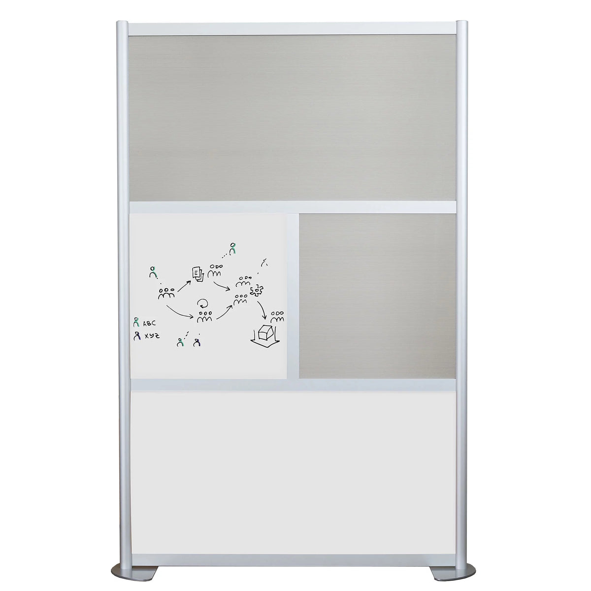 4 Panel Modern Room Divider A8764