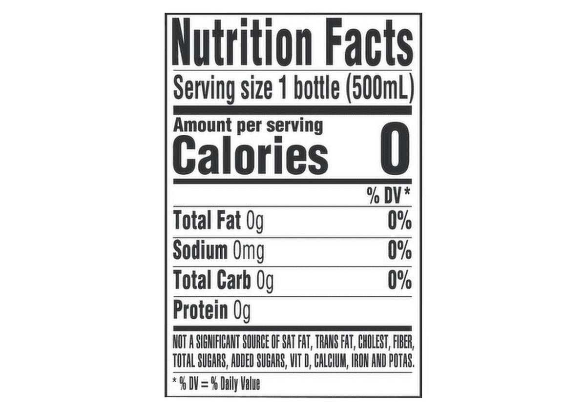 24 Pack 500ml Natural Spring Water Y546