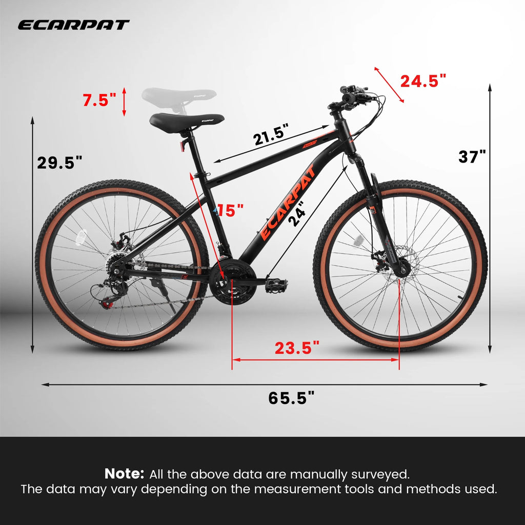24 inch Mountain Bike with 21 Speed Disc Brakes A42150