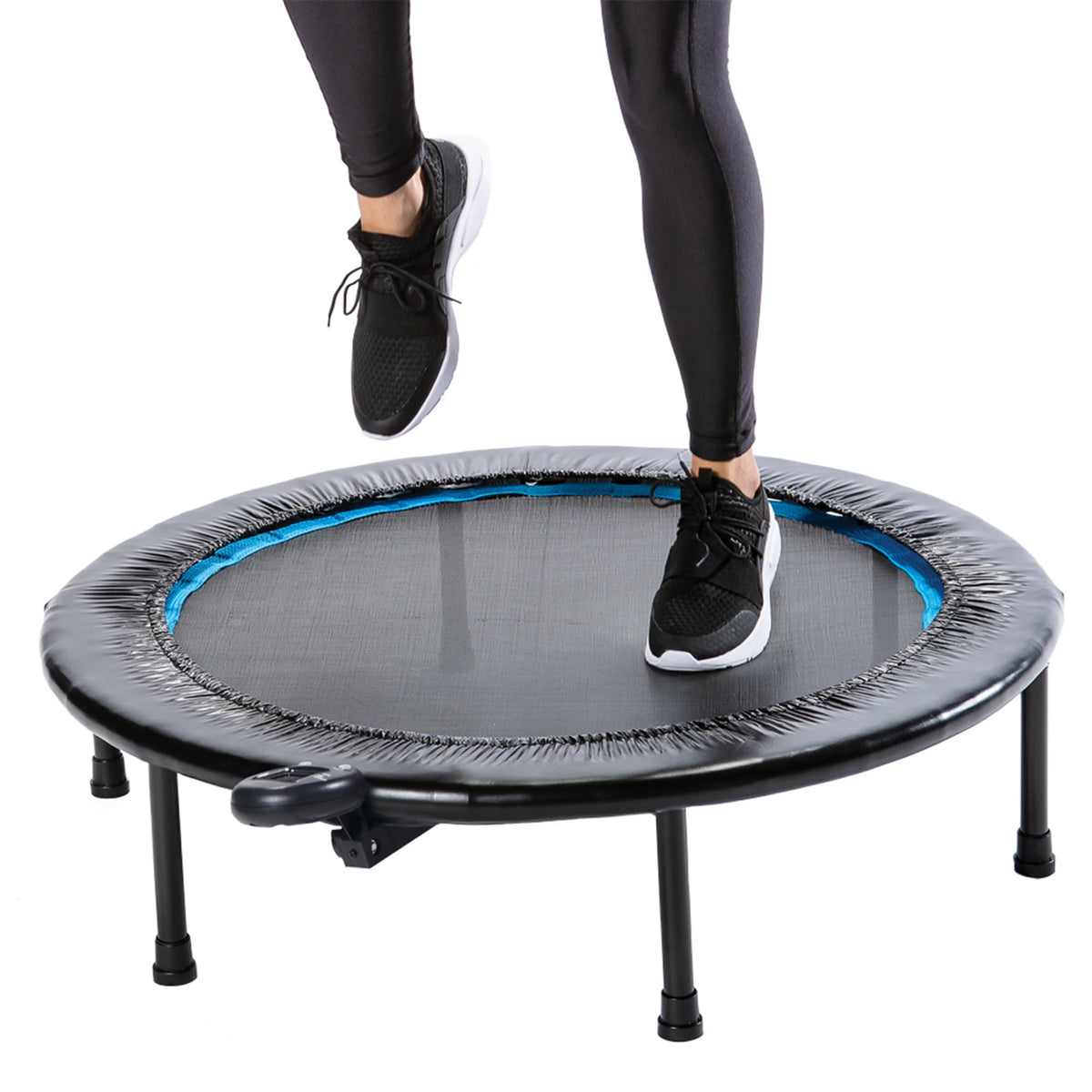 Black Trampoline with Monitor Y35922