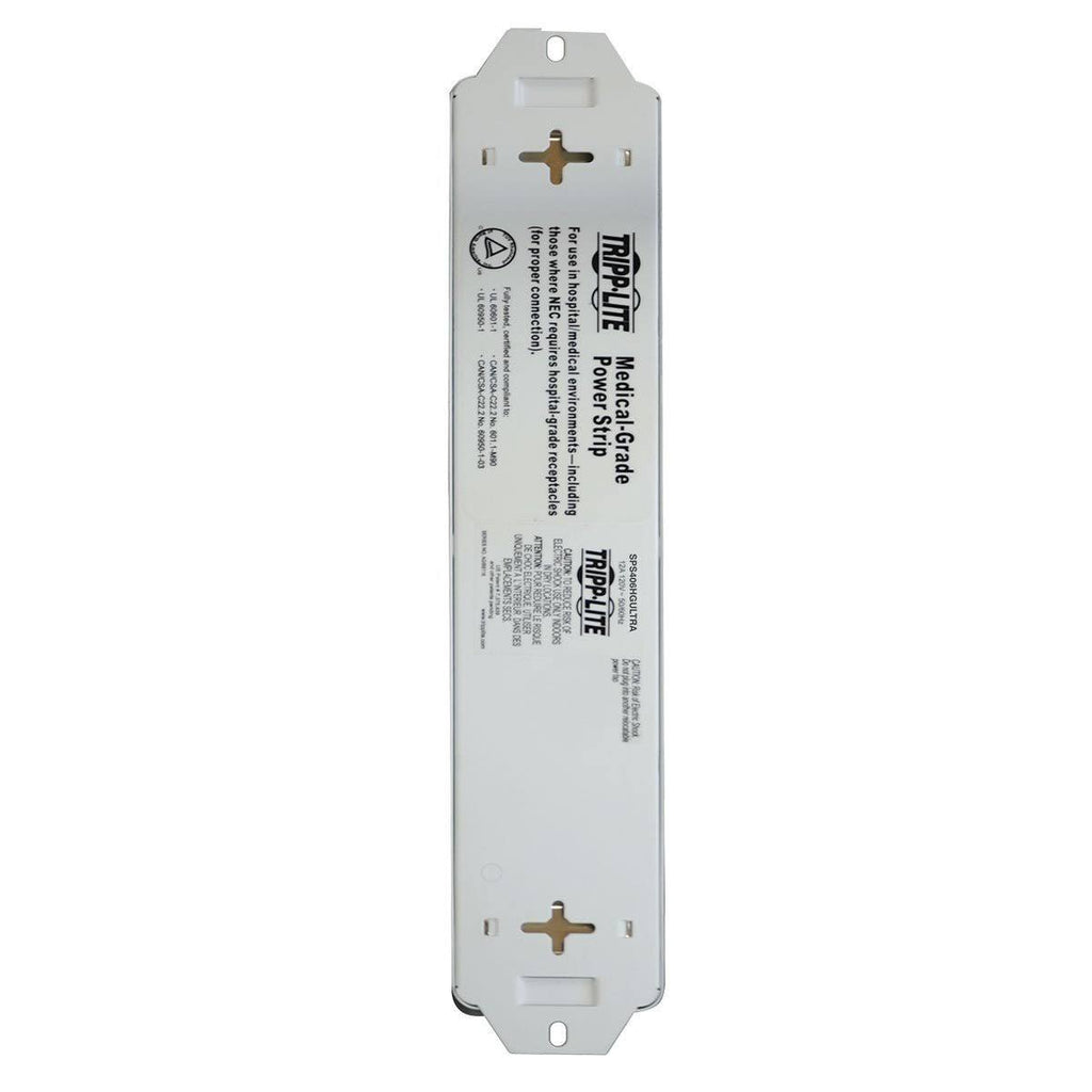 Metal 4 Outlet Surge Protector Power Strip G3531
