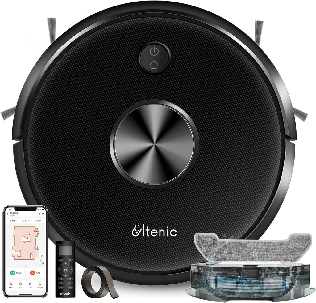 Robot Vacuum and Mop Combo, 3000Pa Suction Q546