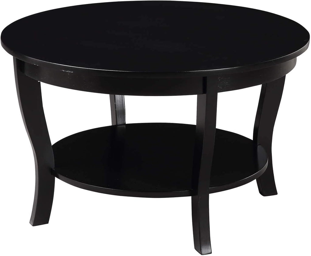 Dark Gray Round Coffee Table T694794