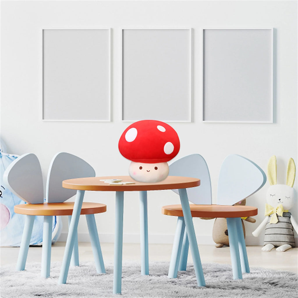 Mushroom Plush Stuffed Animal Pillow 9 12 inch H473