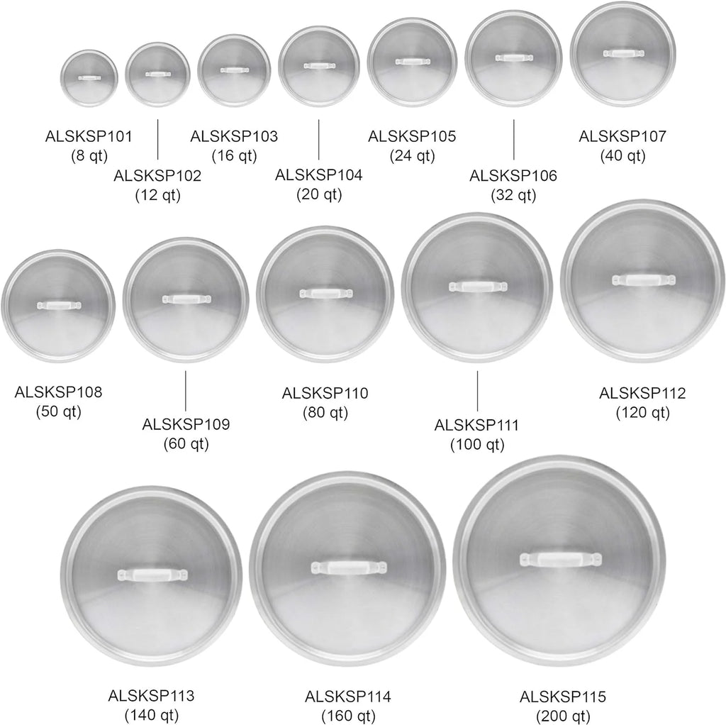 Aluminum Stock Lid 12 Quart E641458