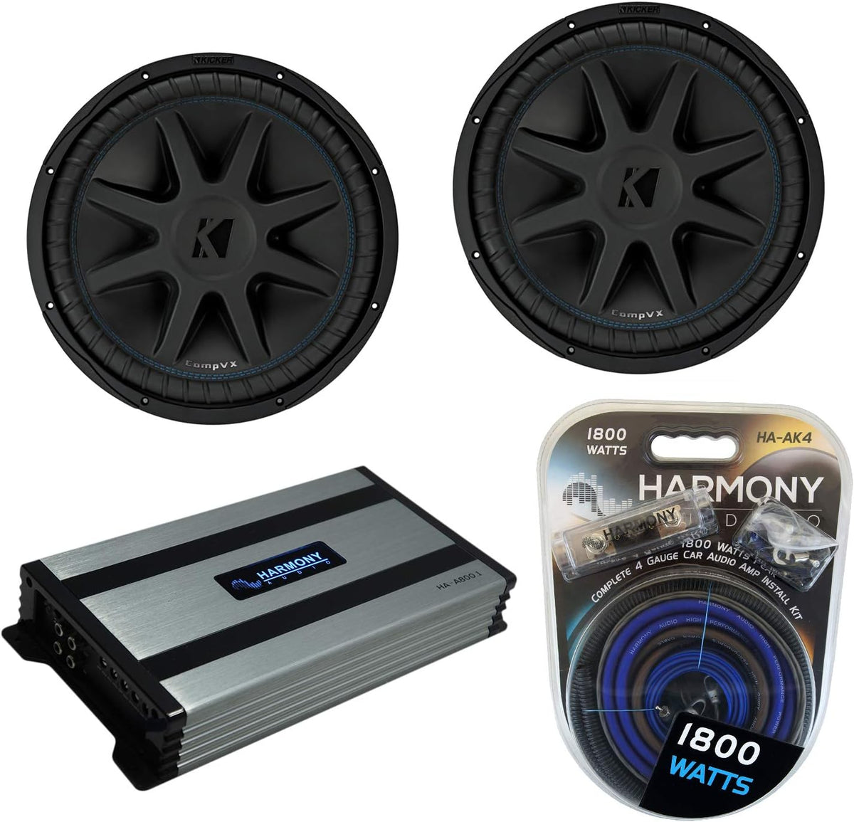 15 Subwoofer with Amplifier & Amp Kit G352