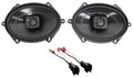 5x7x22 Rear Speaker Replacement Kit F49490