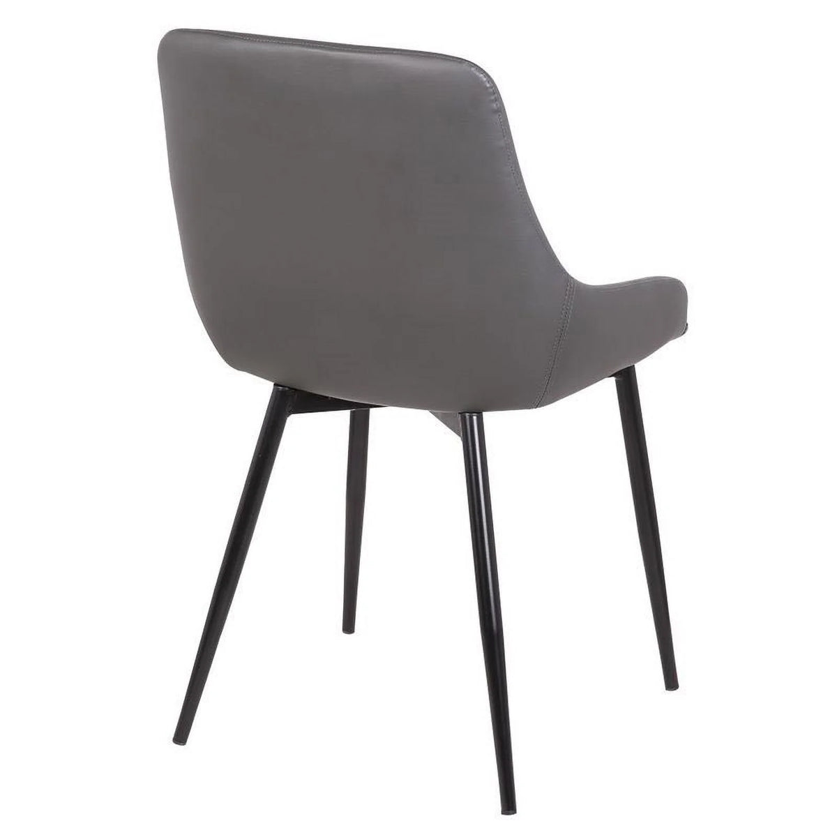 Gray Faux Leather Dining Chair H993