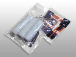 24x22 x 3x22 LDPE Lay Flat Poly Bag, 3 mil, PK2000 N220865