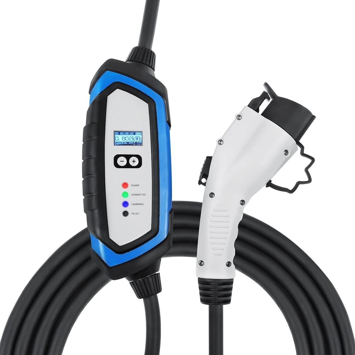 240V 32 Amp Level 2 EV Charger with 21ft J1772 Charging Cable & NEMA 14-50 Plug H4504