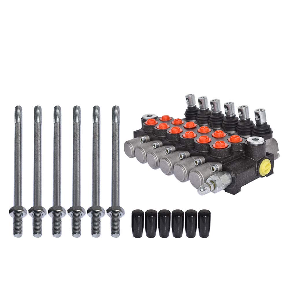 Hydraulic Directional Control Valve 2 Spool 13 GPM 3600 PSI C758