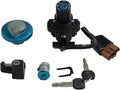 Ignition Switch Fuel Gas Cap Cover Seat Lock Key Set for Honda CRF250L 2013-2021, Pack of 2 R3863
