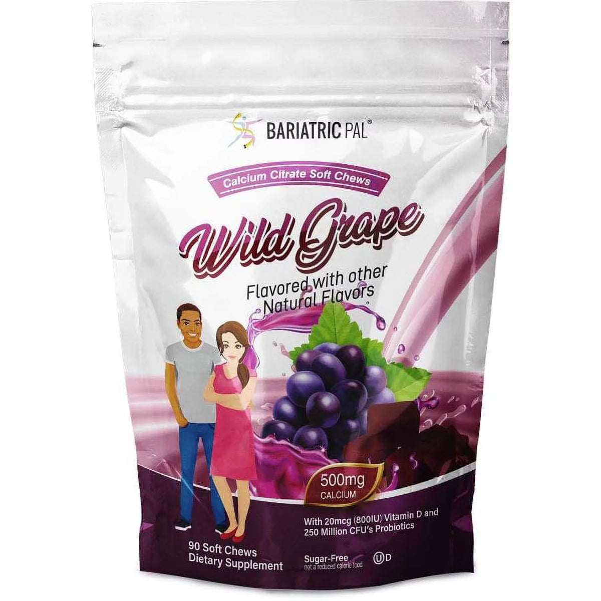 Bariatric Multivitamin Capsules 3-Month Supply with Calcium Citrate Soft Chews R7649