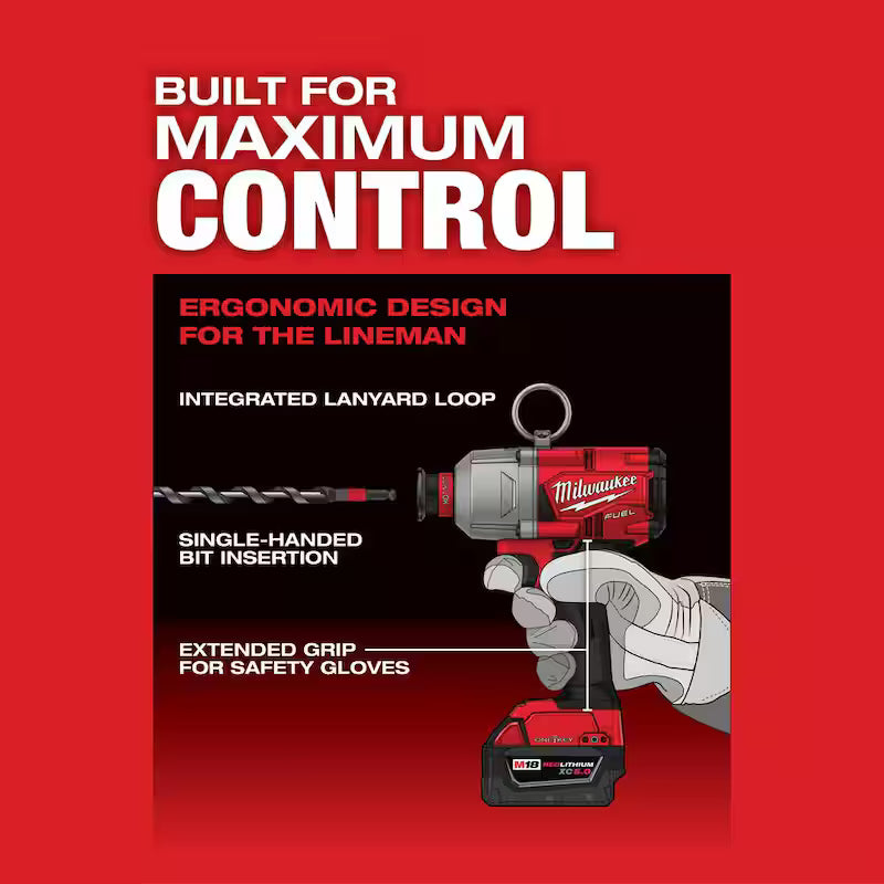 18V Lithium-Ion Brushless Cordless 7/16 in. High-Torque Impact Wrench Kit T602533