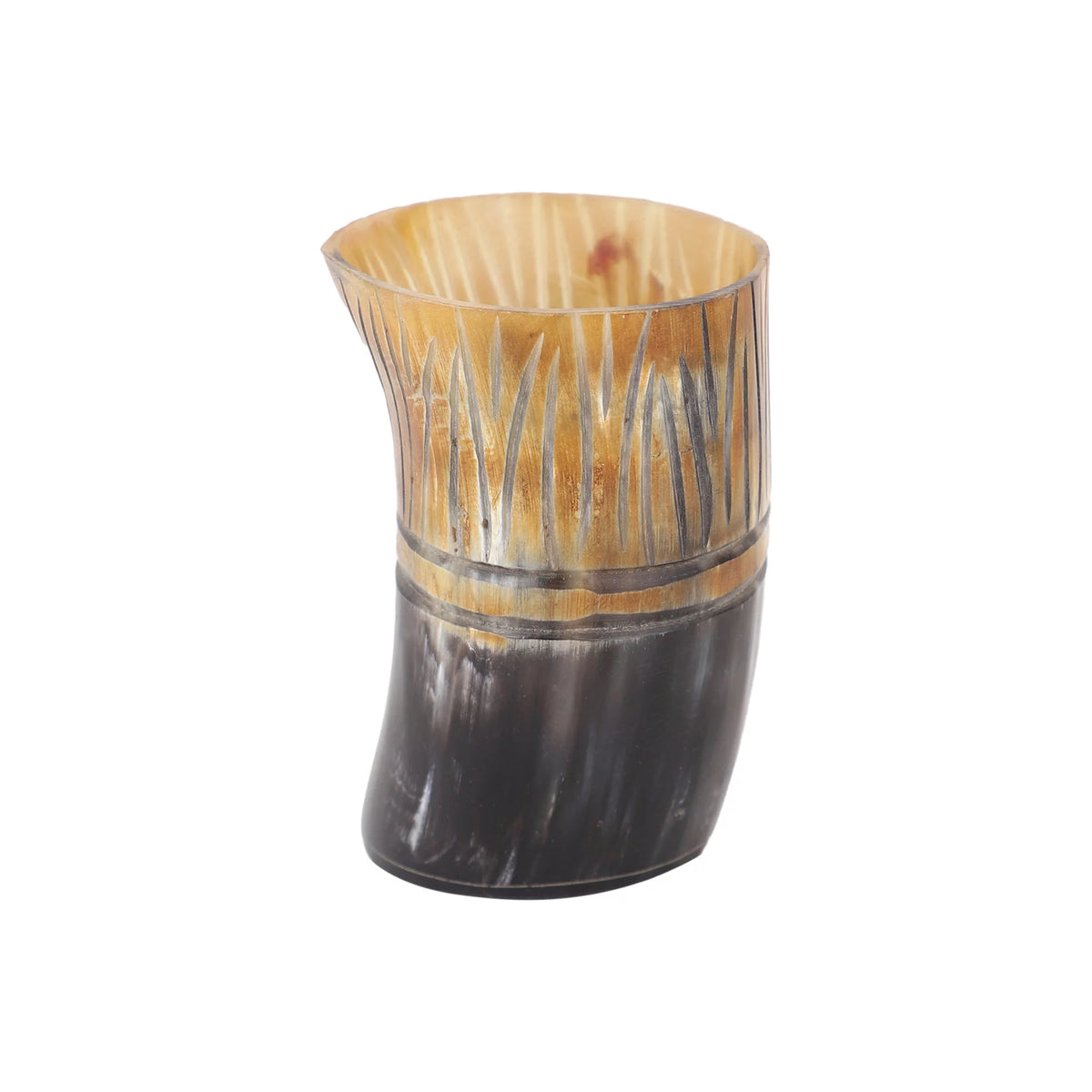 Drinking Horn Shot Cup Glass Ceramic Food Safe 6 Pack O258