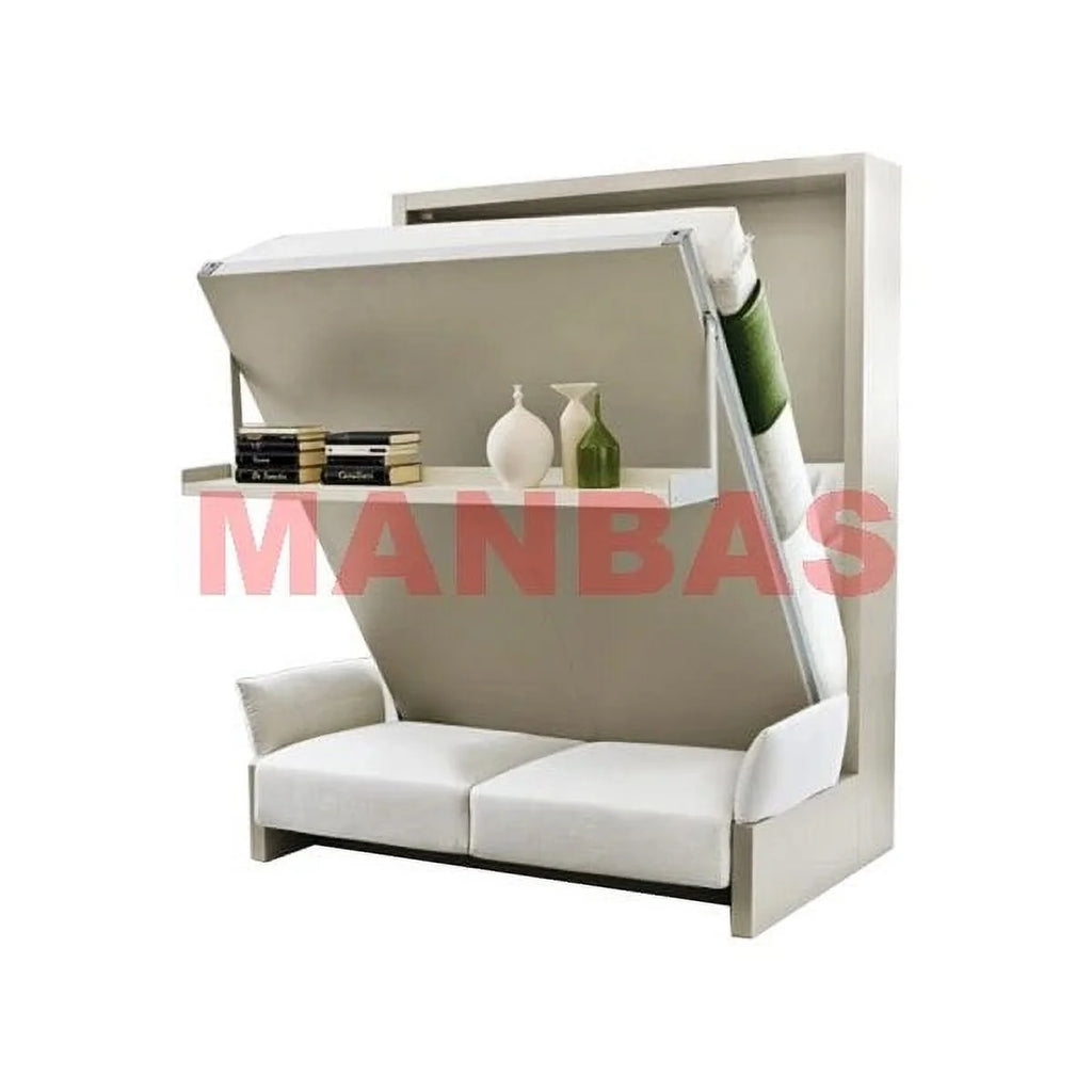 Linen Fabric Queen Sofa Bed P52381