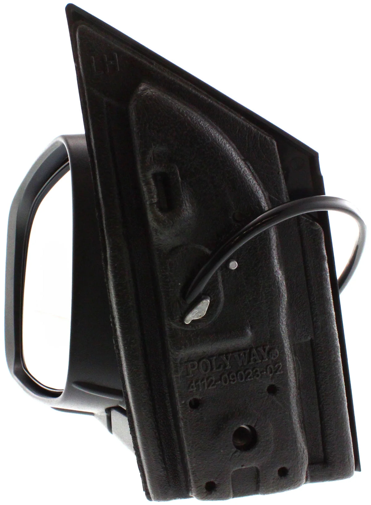 Left Driver Side Heated Paintable Textured Black Mirror O18730