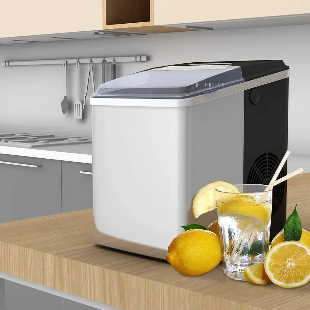 Portable Electric Ice Maker with Self-Cleaning W390091