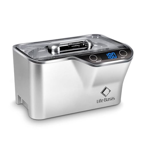 Ultrasonic Jewelry Cleaner 20 Ounces (600ML) with Digital Timer Z283