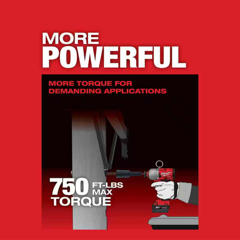 18V Lithium-Ion Brushless Cordless 7/16 in. High-Torque Impact Wrench Kit T602533
