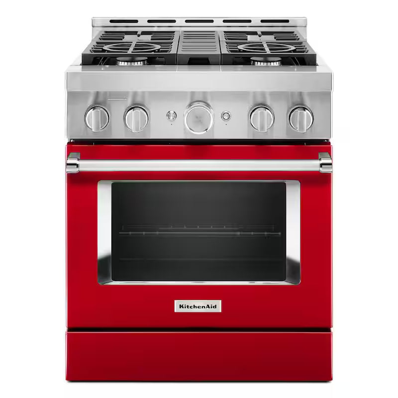 Passion Red Smart Gas Range with True Convection C293