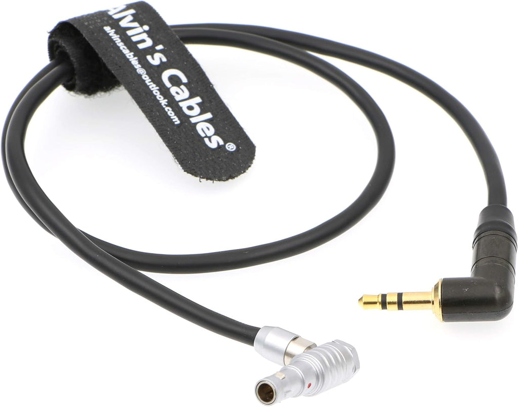 Right Angle 5 Pin Male to 3.5mm TRS Audio Cable 20 Inches A787