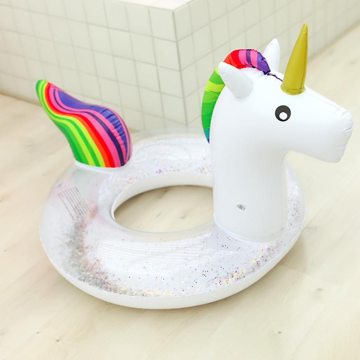 Inflatable Sea Horse Swimming Ring 48 inc N1921