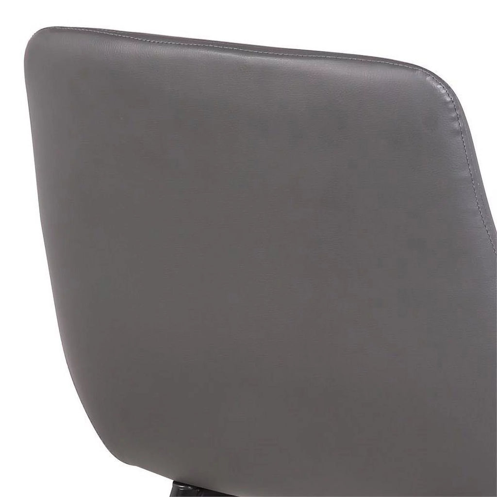 Gray Faux Leather Dining Chair H993
