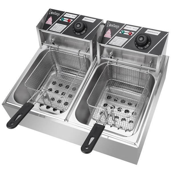 5000W 12L Stainless Steel Electric Fryer B4546
