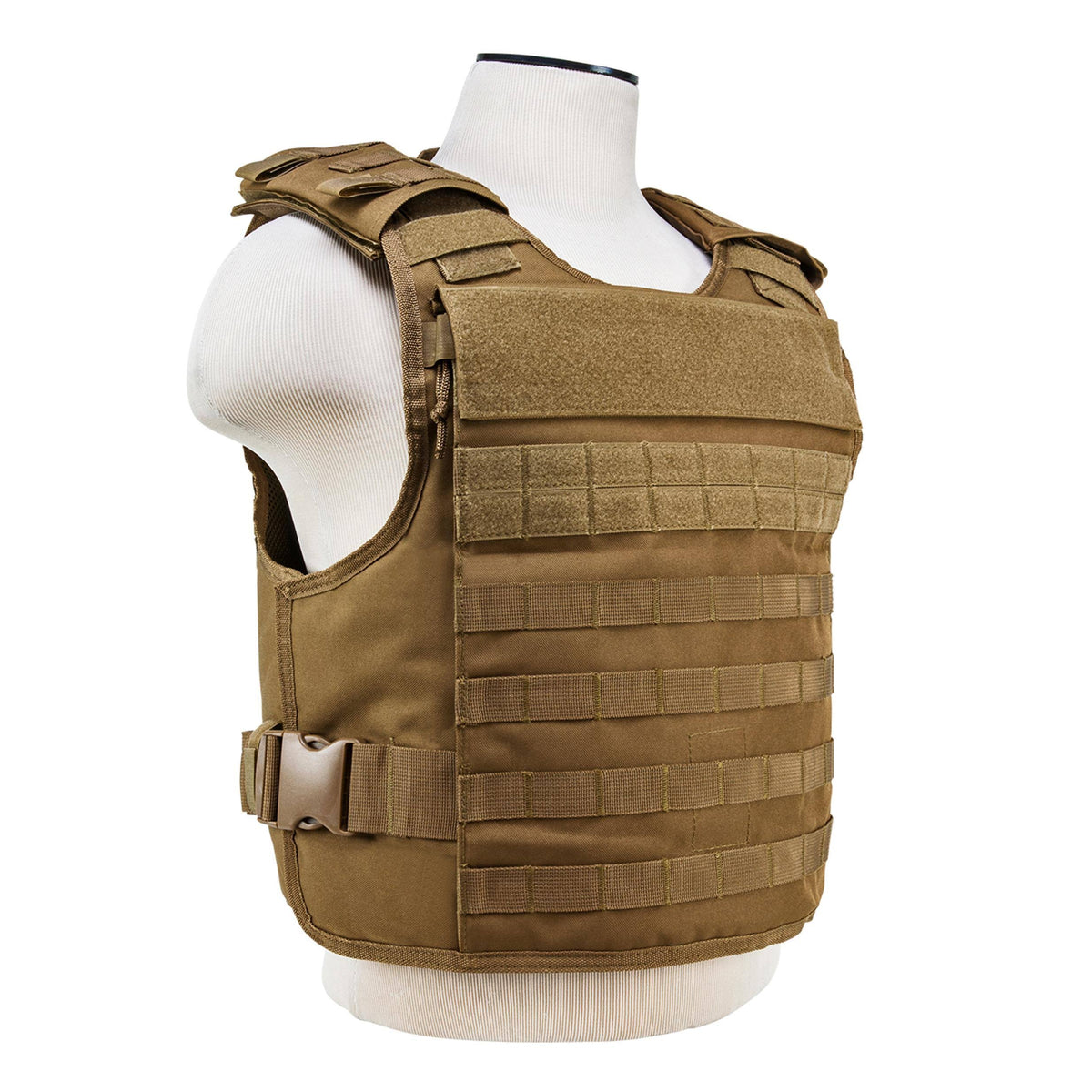 Tan 2XL Ballistic Plate Carrier Vest V6560