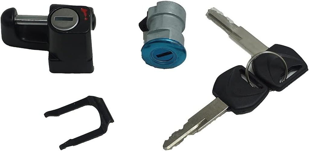 Ignition Switch Fuel Gas Cap Cover Seat Lock Key Set for Honda CRF250L 2013-2021, Pack of 2 R3863