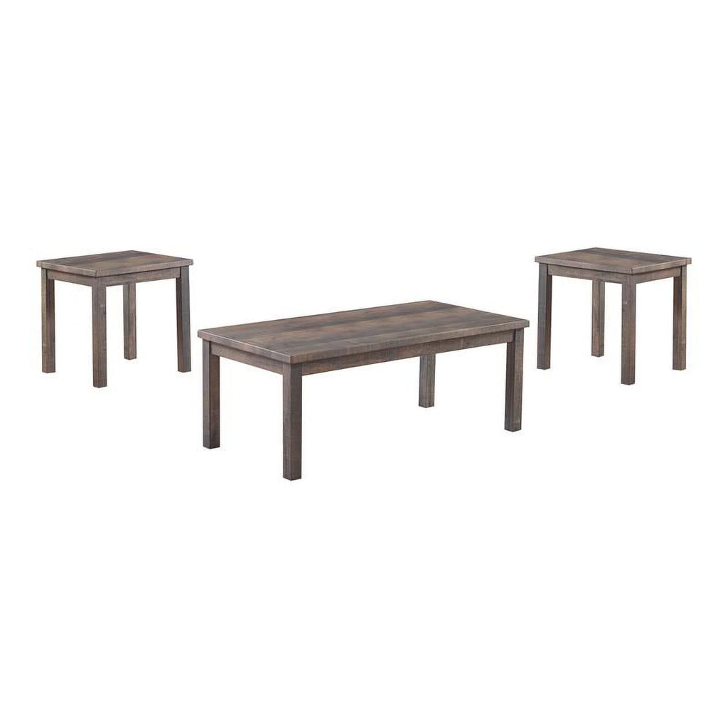 Wood 3-Piece Coffee Table Set V825