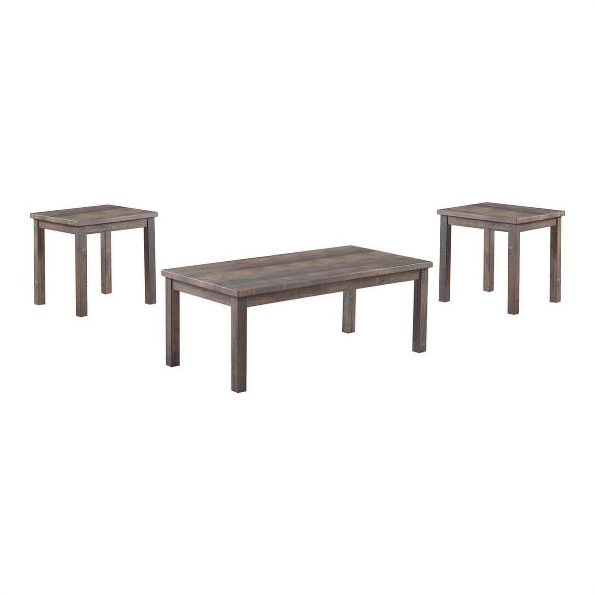 Wood 3-Piece Coffee Table Set V825