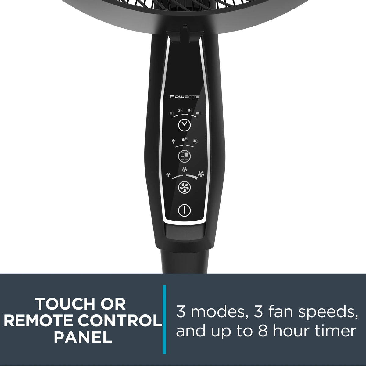 Portable Weather Resistant Black Fan U358056