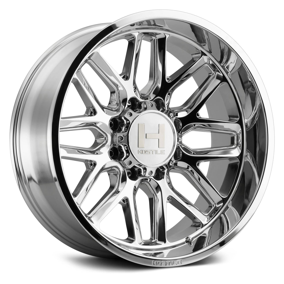 20x10 5x5.5 (5x139.7) Chrome Wheel -19 mm K29149