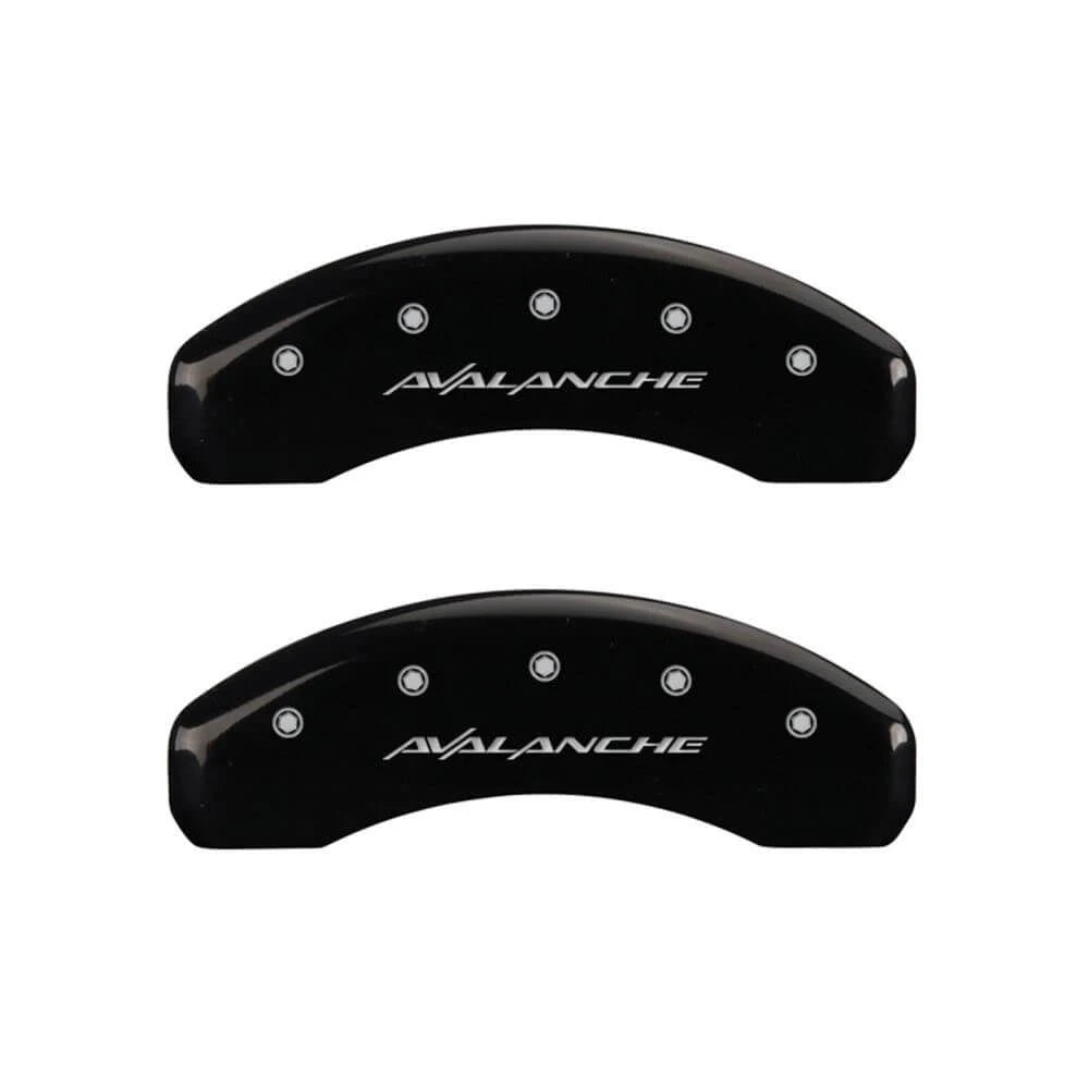 Black Caliper Covers X37480