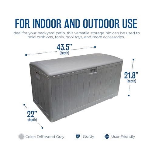 73 Gallon Outdoor Storage Deck Box N182908