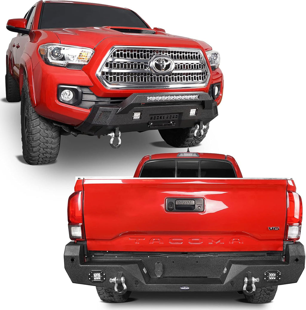 Stubby Front Bumper & Full Width Rear Bumper Kit for Toyota Tacoma 3rd Gen V5700