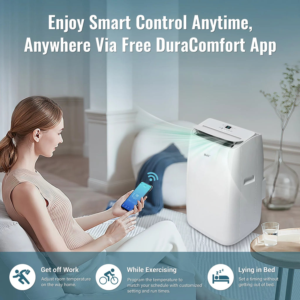 Portable Air Conditioner 8150 BTU White M989