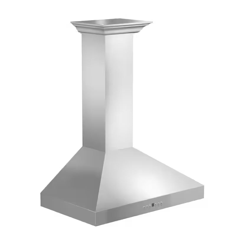 48 in. 400 CFM Convertible Wall Mount Range Hood in Stainless Steel Z64331