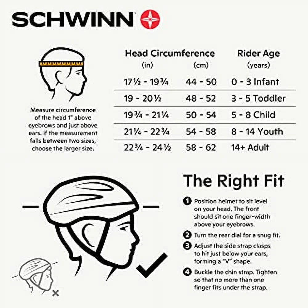 LED Lighted Bike Helmet with Reflective Design, Matte Black F711400