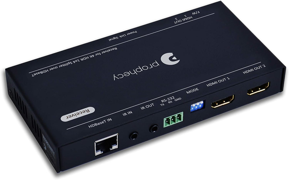 1x4 HDMI Extender Splitter 1080p Over Ethernet Cable with HDMI Loopout J982142