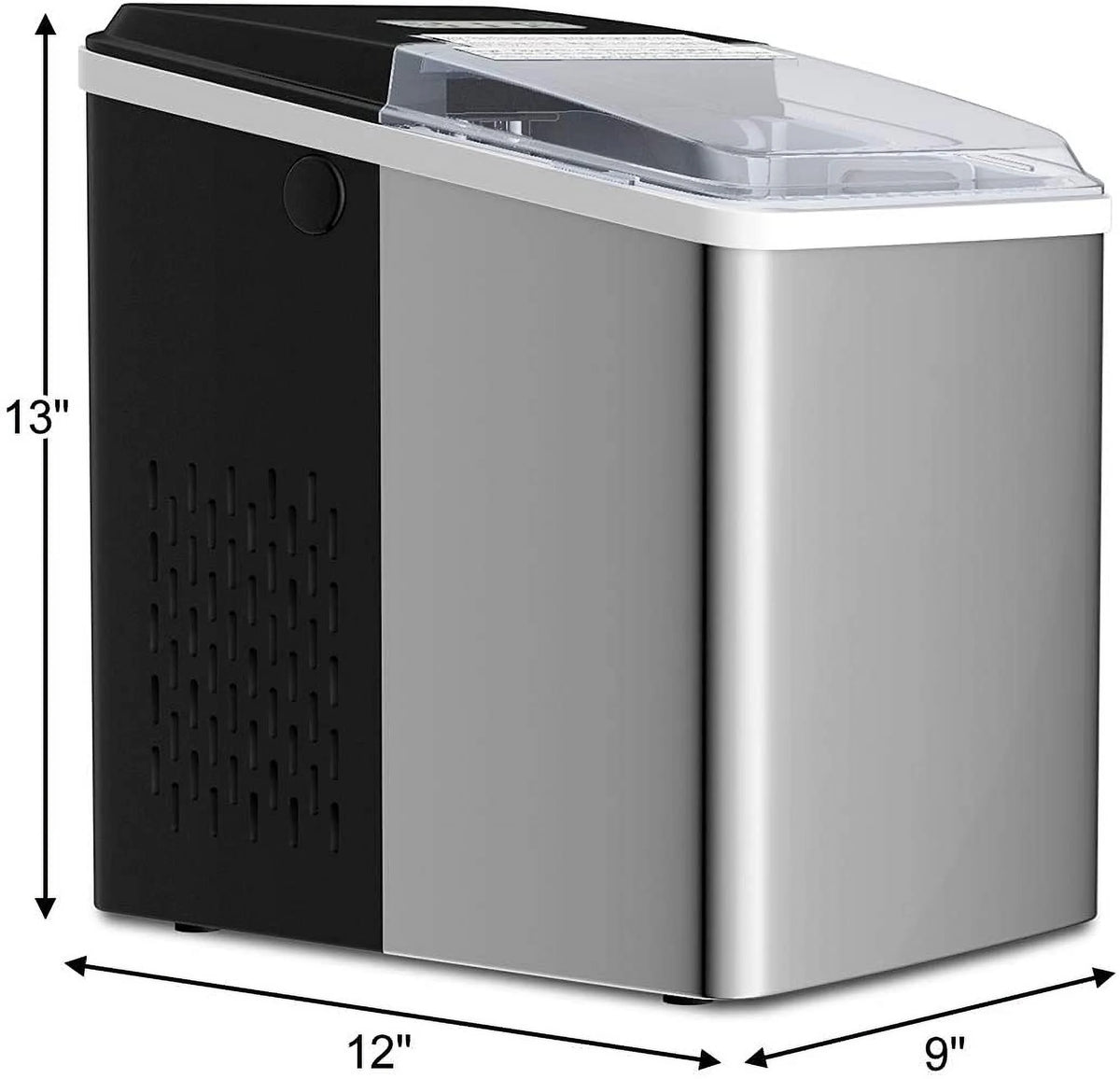 Portable Electric Ice Maker with Self-Cleaning W390091