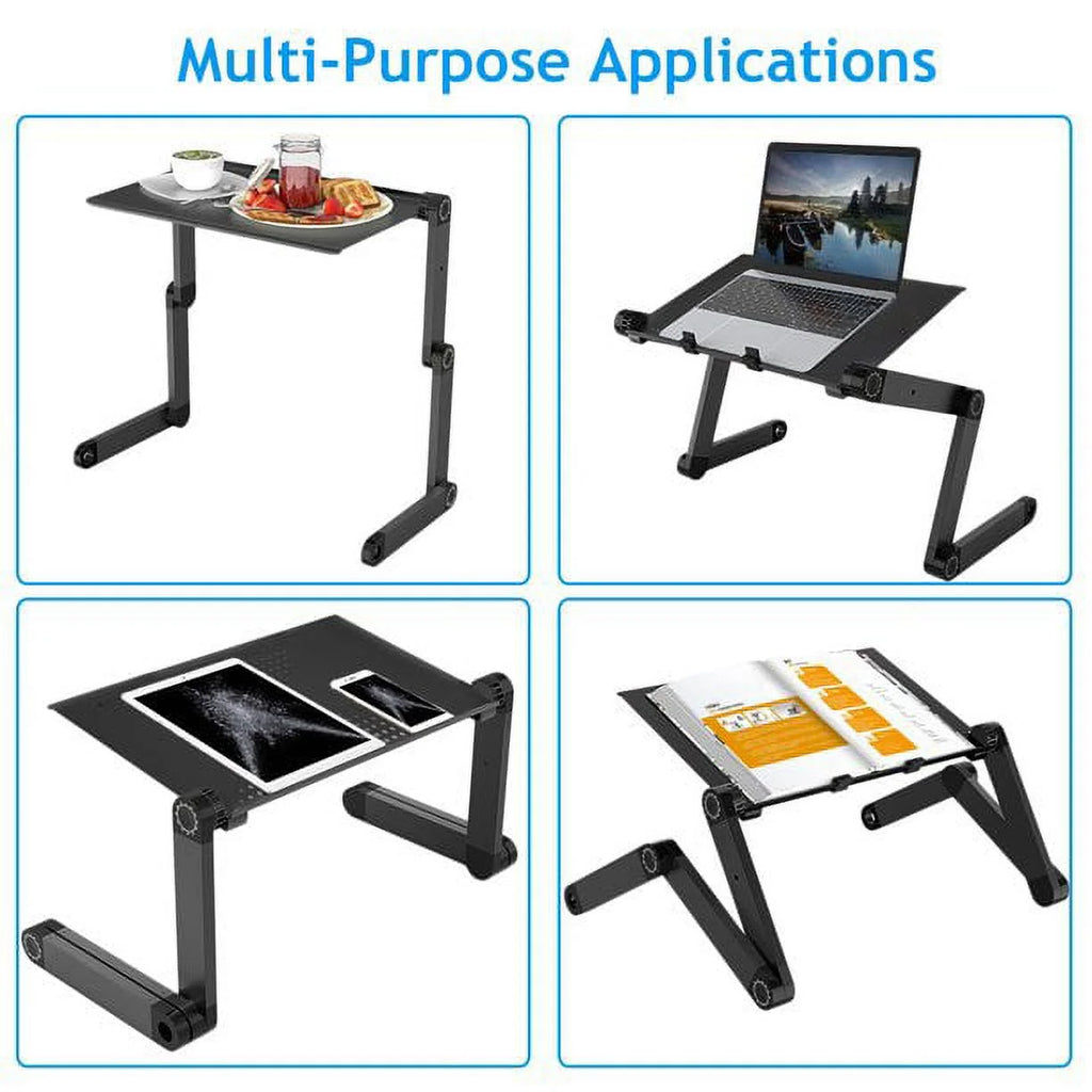 Adjustable Foldable Laptop Desk Bed Table L42327